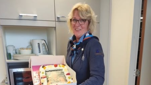 Vandaag vierden wij dat Janneke 25 jaar in dienst is! 